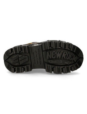 Zapatos con plataforma Tank war naranja
