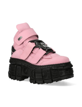 Tank platform shoes pink