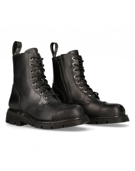 BLACK NEW ROCK ARMY BOOTS